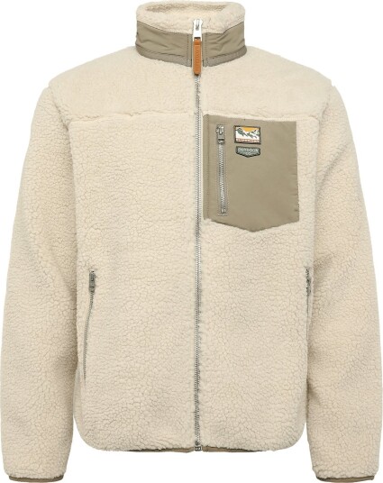 Superdry Sport Mountain Full Zip Fleece OVERCAST BEIGE/SILVER SAGE XXL