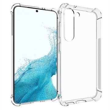 Støtsikkert Samsung Galaxy S23+ 5G TPU-deksel Gjennomsiktig