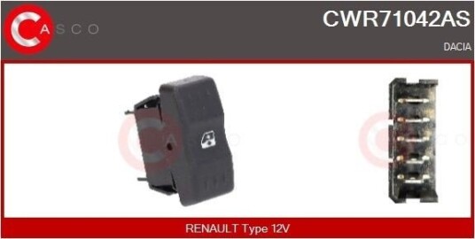 Bryter, vindusheis CASCO CWR71042AS