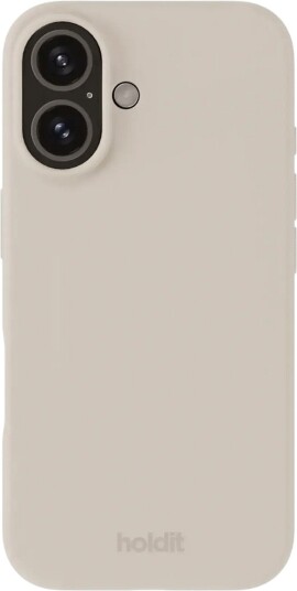 Holdit Silicone Case iPhone 16 LIGHT BEIGE