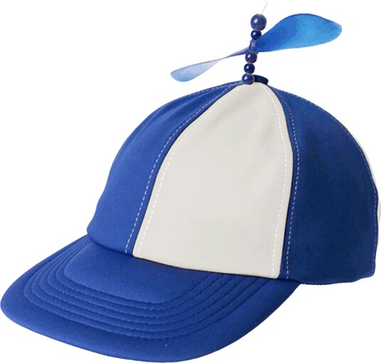 Butterick's Ab Propellercaps Blå Hvit One size 207531