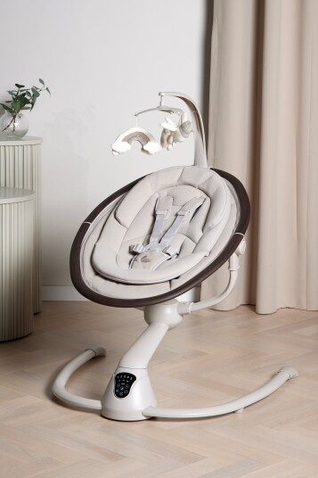Beemoo PLAY Rocker 2 Vippestol Sand/Wood Beemoo PLAY Rocker 2 Vippestol Sand/Wood