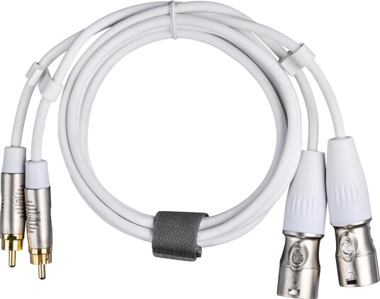 Fuj:Tech Lydkabel 2X Rca Hann Til 2X Xlr Hann 1,5 M Hvit Fuj:Tech Lydkabel 2X Rca Hann Til 2X Xlr Hann 1,5 M Hvit