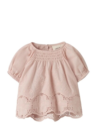 Lil"Atelier Nbfdayna Ss Loose Shirt Lil Pink 62