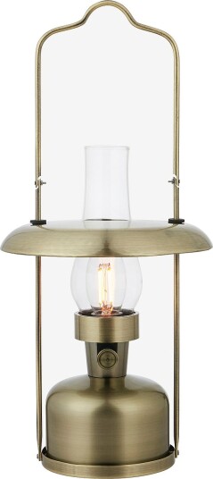 Markslöjd Oppladbar bordlampe Fanos B/O Messing Bordlamper