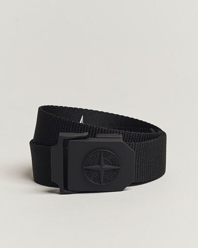 Stone Island Textile Belt Black Stone Island Textile Belt Black
