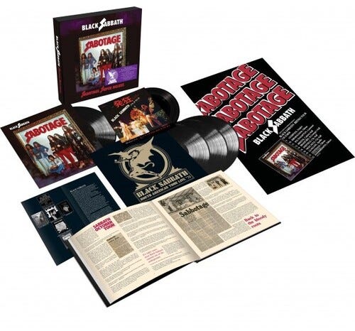 Black Sabbath  Sabotage  LP/Vinyl