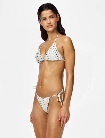 Pieces Pcbaomi Bikini Triangle Top Bc White L Pieces Pcbaomi Bikini Triangle Top Bc White L