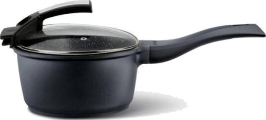 Pensofal Saxum Kjele med glasslokk   1,2L 16cm   Aluminium