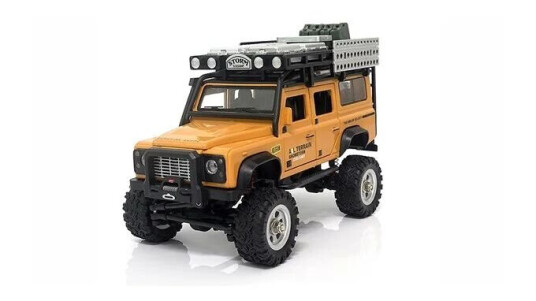 Amewi D90X28 Metal Scale Crawler 4WD 1:28 RTR Yellow Amewi D90X28 Metal Scale Crawler 4WD 1:28 RTR Yellow
