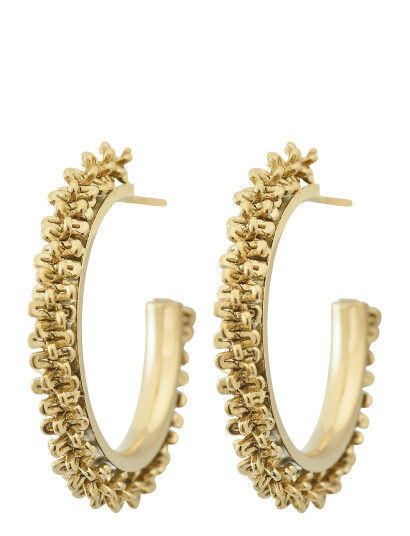 EDBLAD Tinsel Earrings Creole |Guld |One Size
