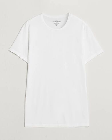 Bread & Boxers Tencel Crew Neck T-Shirt White