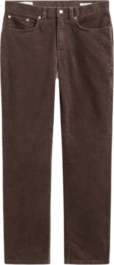 Gant Reg Cord Jeans BLACK BROWN 38 x 36