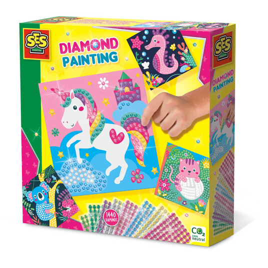 Ses Creative Kreativitetssett Pynt med diamanter Ses Creative Kreativitetssett Pynt med diamanter