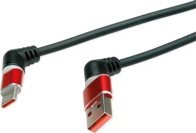 Roline 11.02.8346 2 M Usb C Usb A Usb 2.0 0,48 Gbit/S Sort Rød