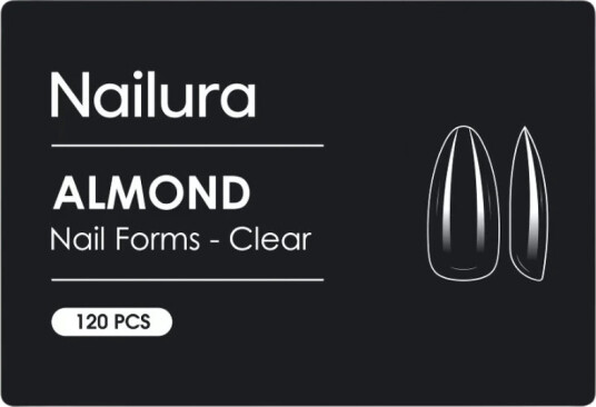 Nailura Nail Tips 120 pieces Almond Nailura Nail Tips 120 pieces Almond