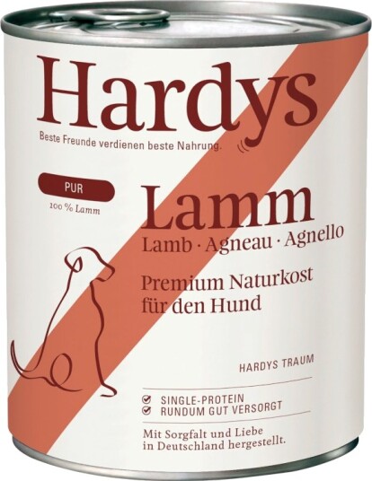 Hardys Våtfôr Pure Lam 24 X 800 G