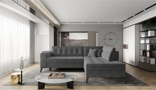 Seksjon Eltap Lanvin 260x210x93 cm Sola 6 Høyre