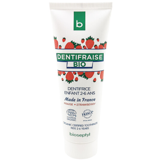 Økologisk Barnetannkrem Bioseptyl Strawberry