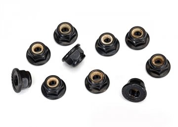 Traxxas 8347 Locknut 4mm Black 10
