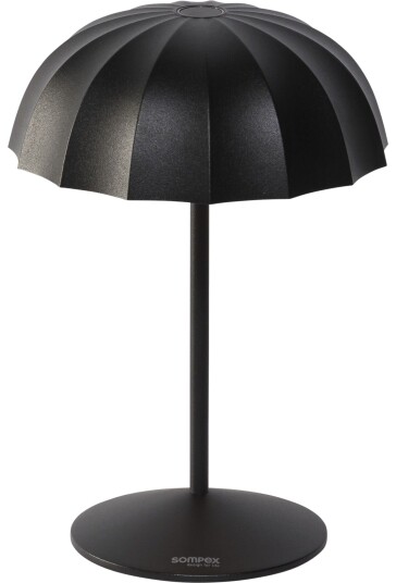 Sompex OMBRELLINO LED bordlampe 28 cm 2,5W 2700–3000K sort