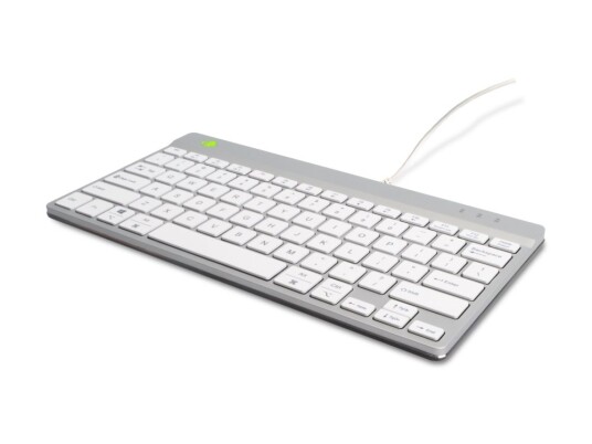 R-Go Compact Break - Tastatur - With Integrated Break Indicator - Usb-C - Qwerty - Usa - Hvit