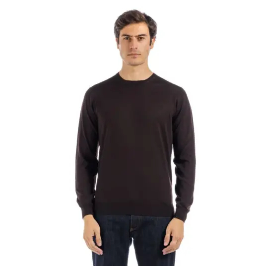 Filippo De Laurentiis Herre Strikkevarer Brun XL,