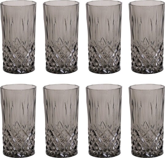 Nova Dynamic Longdrinkglass 300ml 8pk Grå