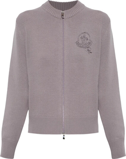 Moncler Dame Strikkevarer Lilla S, Moncler Dame Strikkevarer Lilla S,