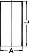 Sylinderhylse KOLBENSCHMIDT 88500190