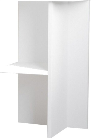 Gwyneth Nattbord 36 cm - Hvit