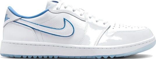 Nike Air Jordan 1 Low G Golfsko herre White-Legend Blue-Blue Tint