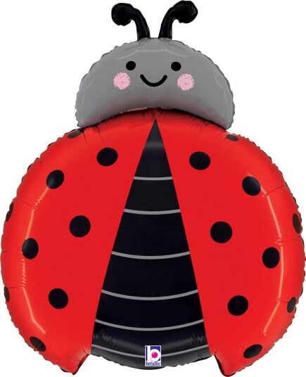 Ballongkungen Folieballong Marihøne 25390