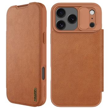Nillkin iPhone 17 Pro Qin Pro Flip deksel   Brun