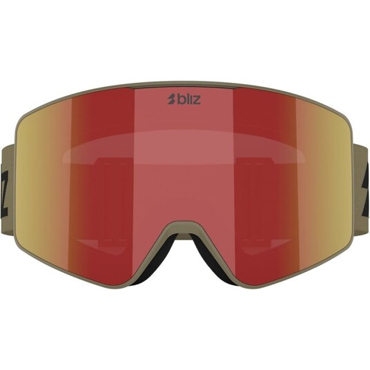 Bliz G001 Matte Camo Green / Brown W Red Mult