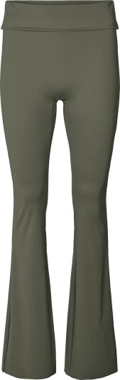 Rethinkit Studios Butter Soft Flare Tights All Day Khaki green XS