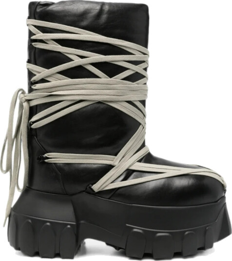 Rick Owens Herre Sko Svart 42 EU, Rick Owens Herre Sko Svart 42 EU,
