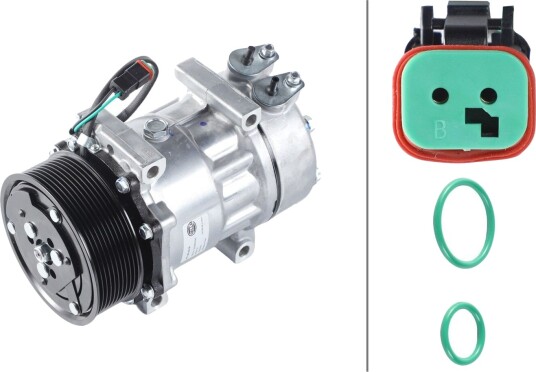AC-kompressor HELLA 8FK 366 200-091