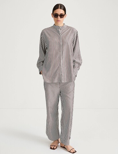 Stylein Mandria Shirt   Brown   L