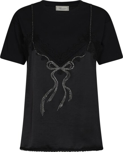 Blumarine Dame Topper Svart L,