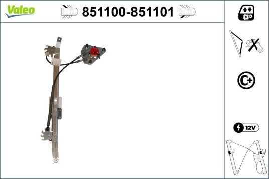 Vindusheis VALEO 851100