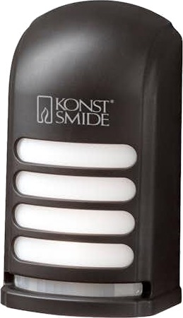 Vegglampe Gnosjö Konstsmide Prato LED Bevegelsessensor Batteri