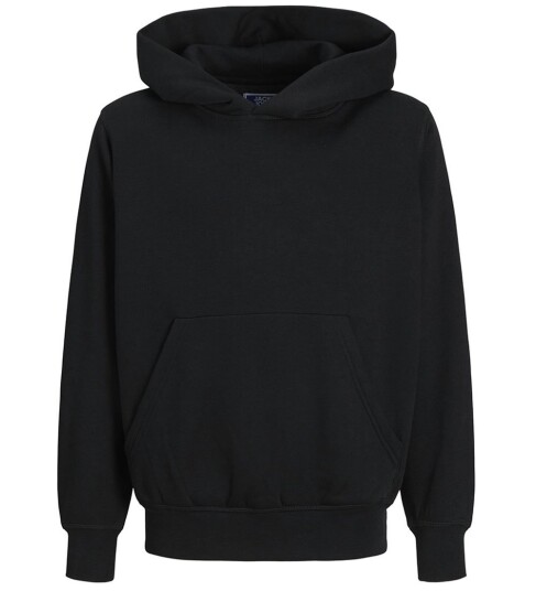 Jack & Jones Junior Black Urban Edge Sweat Hettegenser Noos 152 Jack & Jones Junior Black Urban Edge Sweat Hettegenser Noos 152