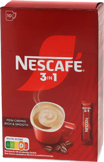 Nescafé | Classic 3 in 1 10 poser pulverkaffe Nescafé | Classic 3 in 1 10 poser pulverkaffe