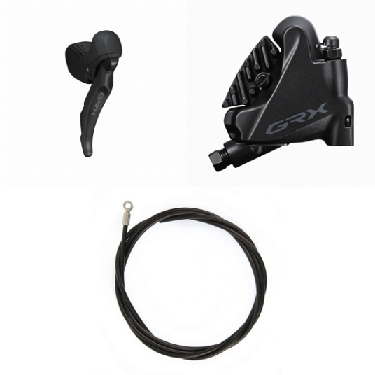 Shimano GRX RX610 Giresystem Med BR RX400 Flat Mount bremsekaliper høyre
