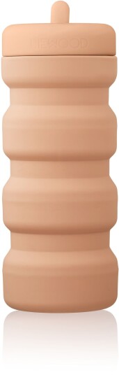 LIEWOOD Wilson Sammenleggbar Vannflaske 450 ml Silikon Tuscany Rose/Pale Tuscany