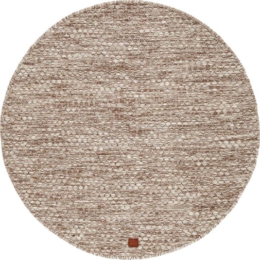 Torekov Ullteppe Rund 300 cm Nougat