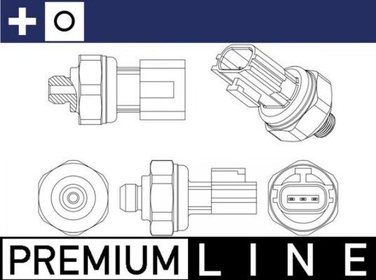 Trykkbryter, klimaanlegg MAHLE ASE 11 000P Trykkbryter, klimaanlegg MAHLE ASE 11 000P