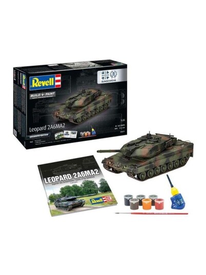 Revell Model Kit 70 Years Bundeswehr: Leopard 2 A6A2 1:35 265 Pcs.