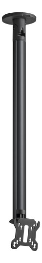 VOGELS CT 242211B Flat/Inclined Ceiling, Turn, 220cm, 100x100, Blk.